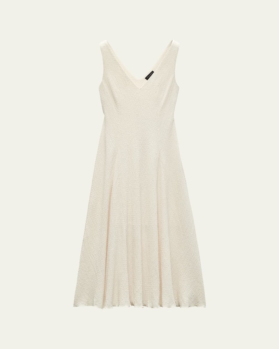 Lou V-Neck Midi Dress